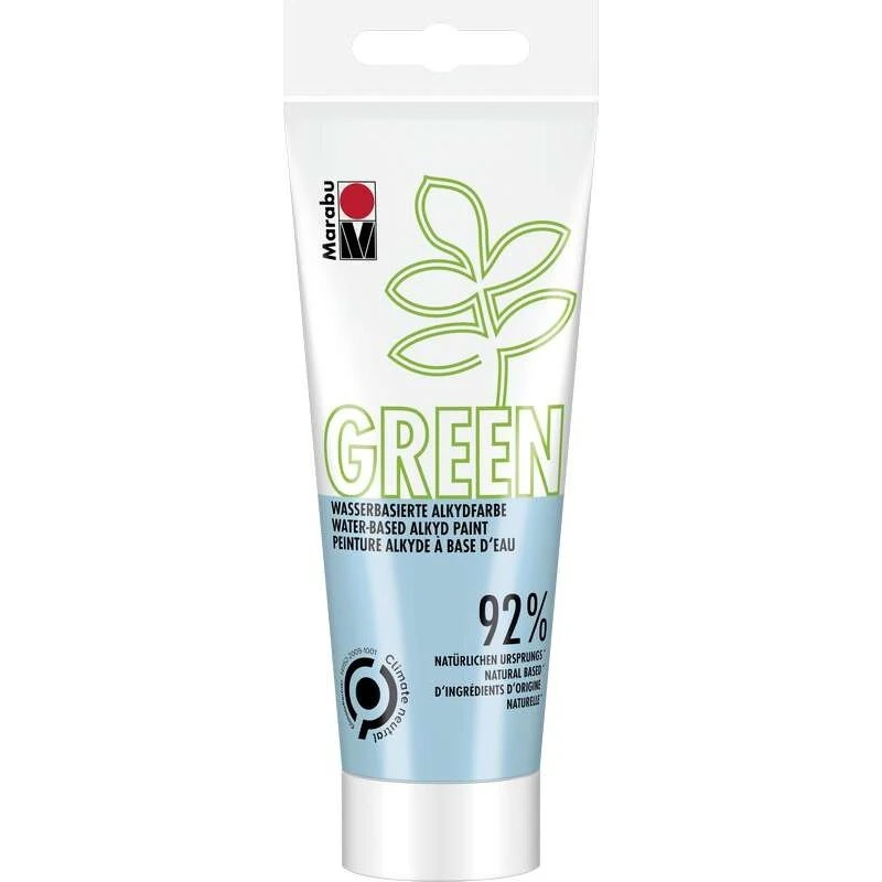 Marabu GREEN Alkydmaling - Pastel Blå - 100 ml