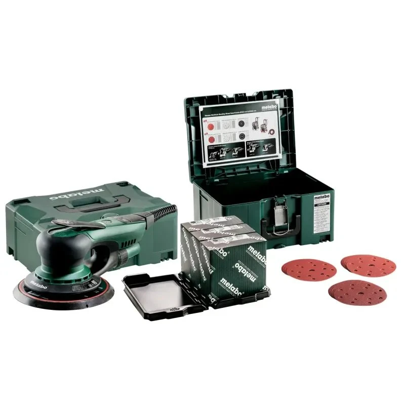 Metabo SXE 150-5.0 BL Set - 150mm Excentersliber m/rondelsæt