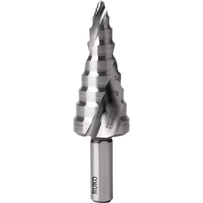 Ruko Flowstep Trappebor 6-20 mm HSS