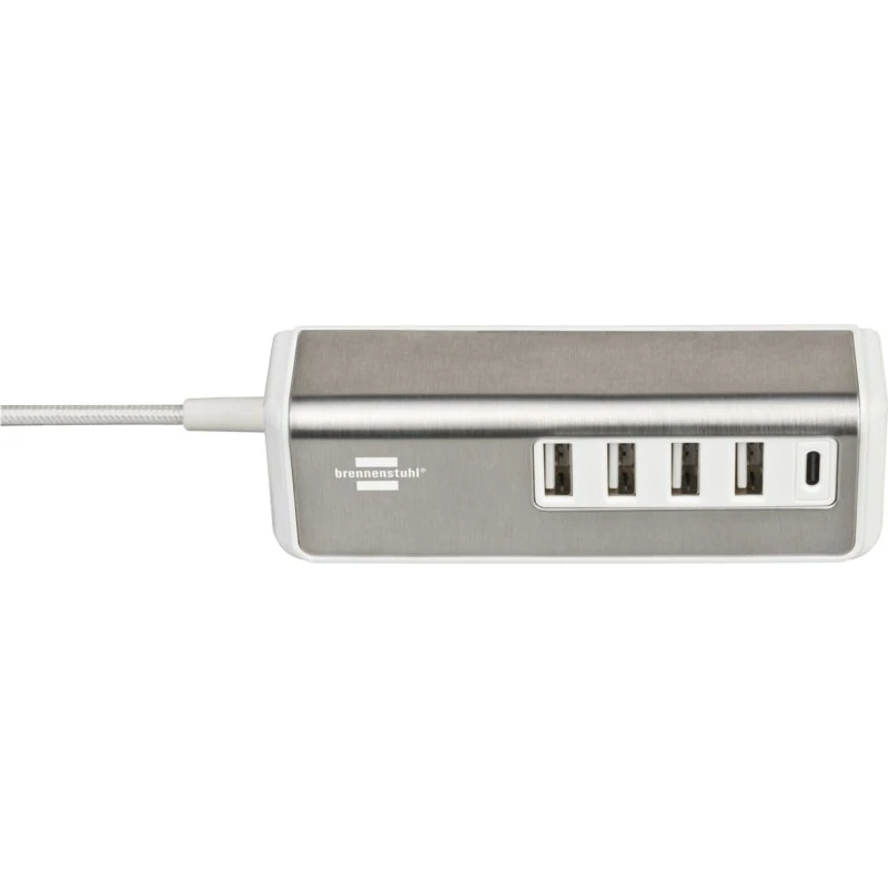 Brennenstuhl Estilo USB Multioplader 4x USB-A + 1x USB-C 1,5m