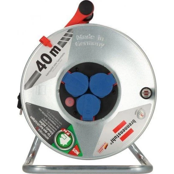 Brennenstuhl Kabeltromle 40m - 3 udtag - Garant S290