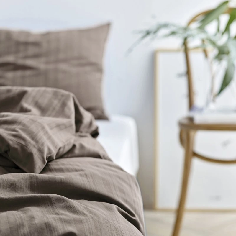 Södahl Noble sengetøj taupe 140x220 cm