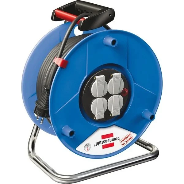 Brennenstuhl Garant Kabeltromle 50m - Blå H05VV-F 3G1,5
