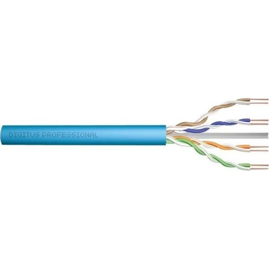 DIGITUS Professional CAT 6a UTP Bulkkabel, 500m, Lyseblå RAL 5012