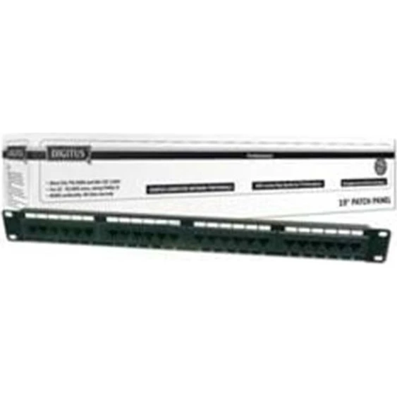 DIGITUS Patchpanel Cat5e 19" 24-port RJ-45 1U