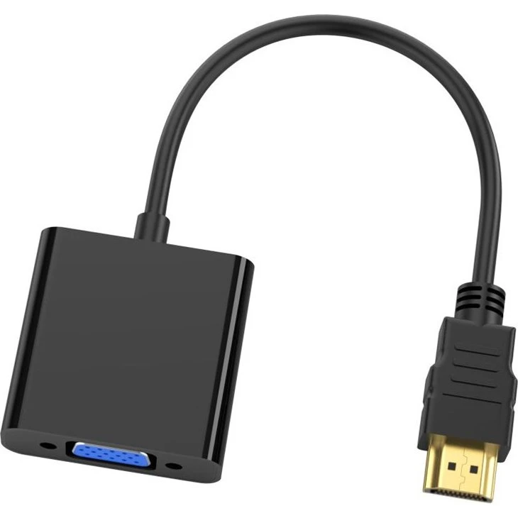 Conceptronic ABBY20B HDMI til VGA adapter, 0,25m, sort
