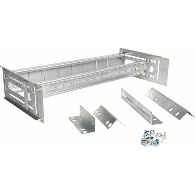 Equip Rackskinne 19" 3U - Grå RAL7035