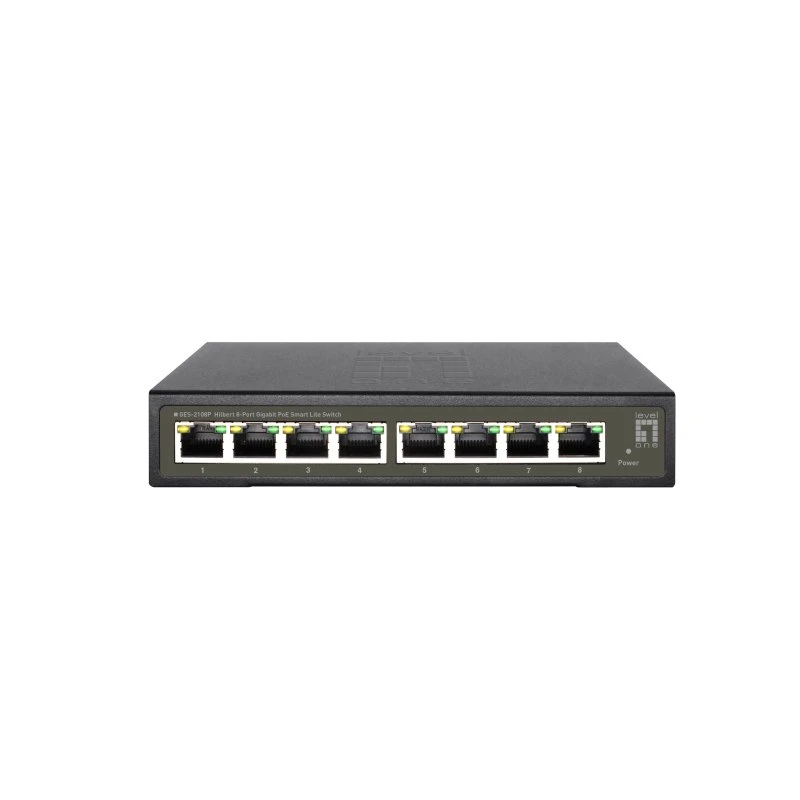 LevelOne GES-2108P 8-porte Gigabit PoE Switch
