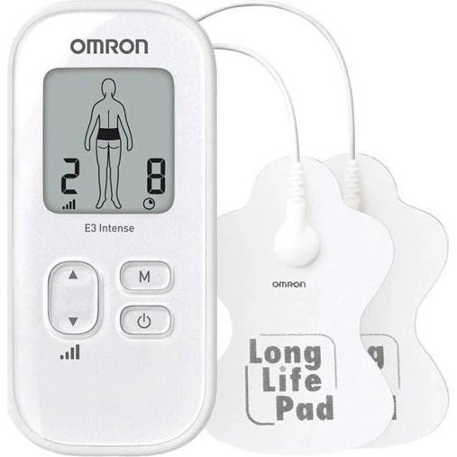 OMRON E3 Intense HV-F021-E4W TENS-apparat - Hvid