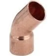 Viega 45° bøjning 54 mm kobber n/m