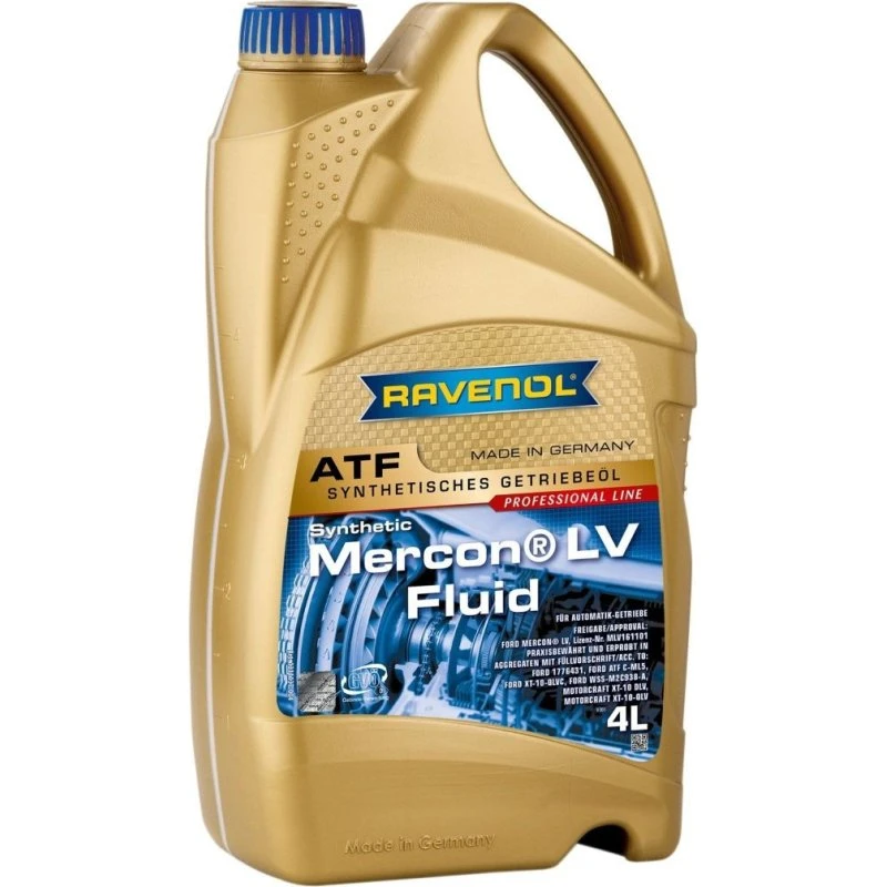 RAVENOL Mercon LV Automatgearolie til Ford - 4 Liter