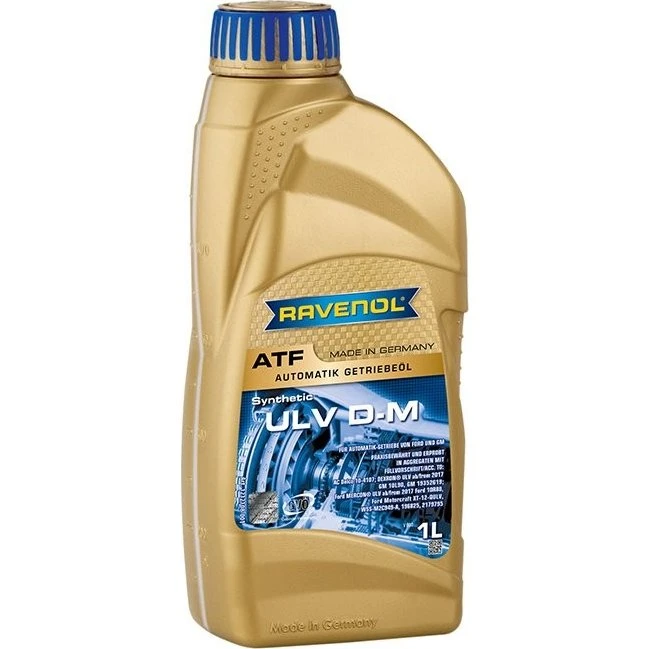 RAVENOL ATF ULV DM Automatgearolie til Ford & Chevrolet - 1L
