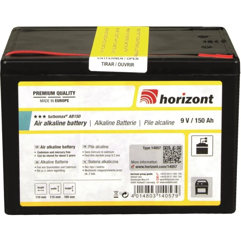 Horizont Hegnsbatteri 9V - 150Ah