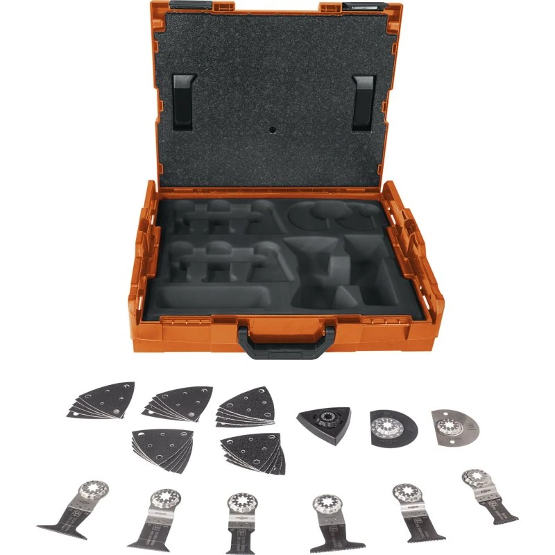 Fein L-Boxx 102 Værktøjskasse - 34 dele - 445x122x358 mm