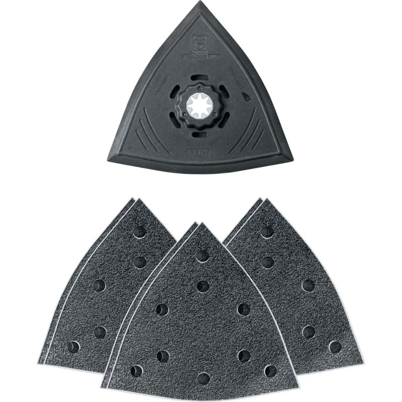 Fein 63806204210 Slibesæt - 130mm - 7 dele