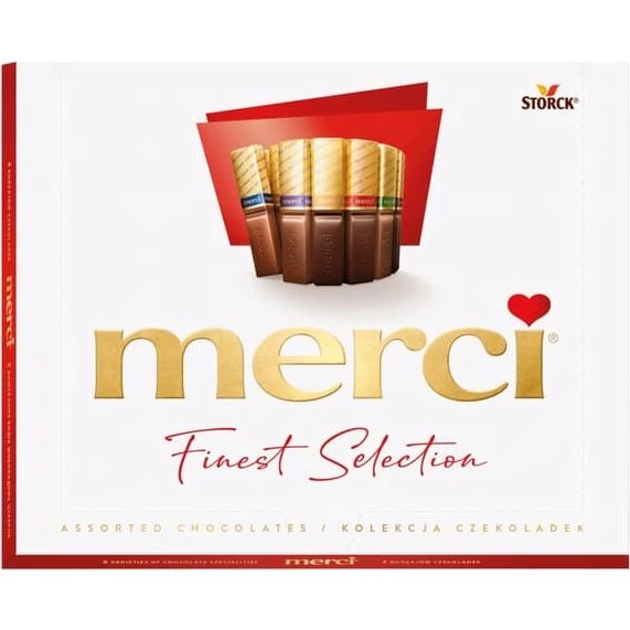 Merci Finest Selection Chokoladekollektion 250 g (20 stk.)