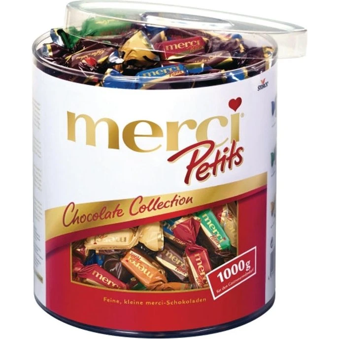 Merci Petits Chokolade 1000g - 158 stk