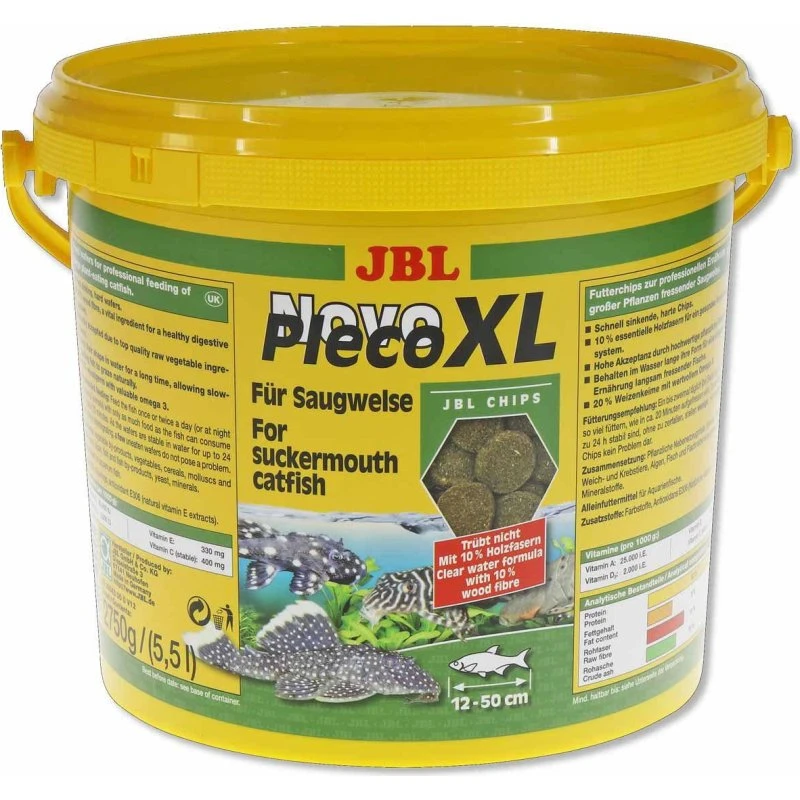JBL Pronovo Pleco Wafer XL 5,5 ltr