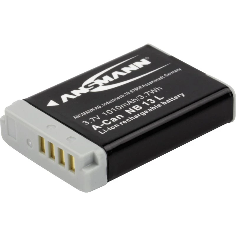 Ansmann A-Can NB 13 L Li-Ion Batteri til Canon (1010mAh)