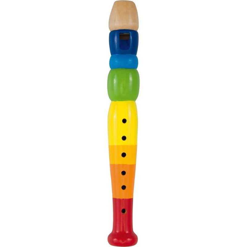 Goki 61921 Blokfløjte i Træ - 20cm, 5+ år