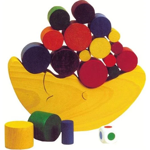 Goki Wooden Balance Moon - Balancespil i træ