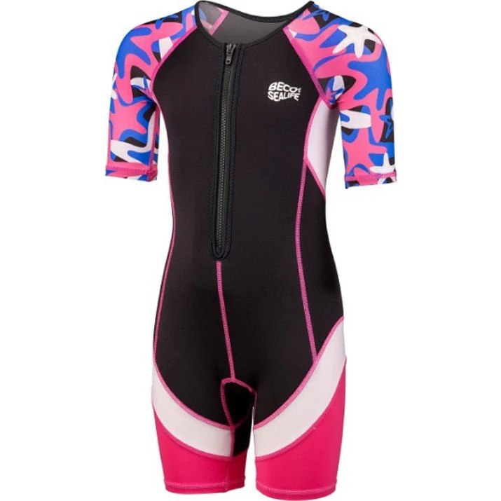 Beco Sealife® Neoprendragt til børn Shorty - Pink, str. 92