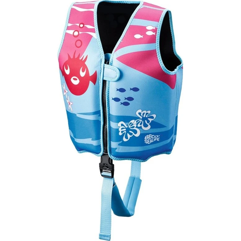 BECO Sealife Svømmevest til Børn - Grøn/Blå - 1-3 år (15-18 kg)