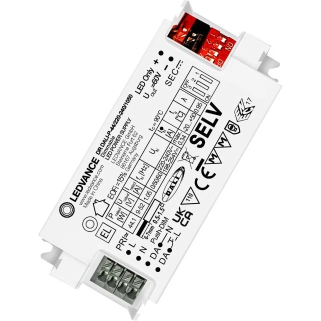 LEDVANCE LED Driver DALI Performance G2 44W 1050mA, hvid