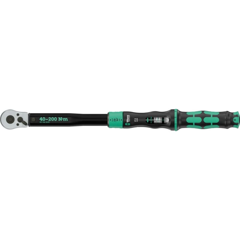 Wera Click-Torque Lock C3 Momentnøgle 1/2" 40-200 Nm