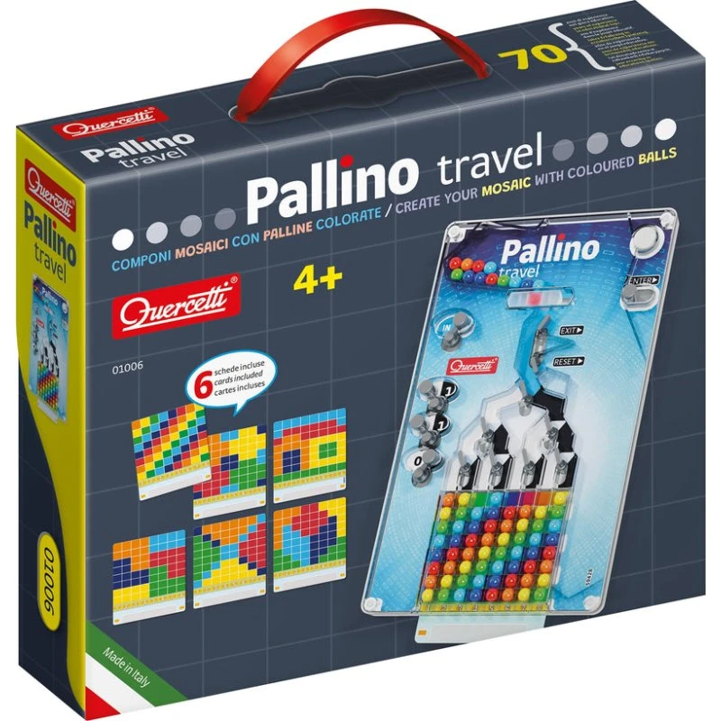 Quercetti Mini Pallino Travel – kodningslegetøj 5+