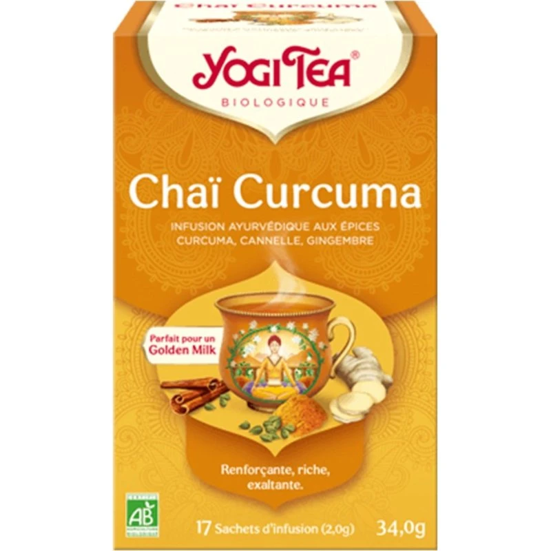 Yogi Tea Chai Gurkemeje Infusion - 17 poser