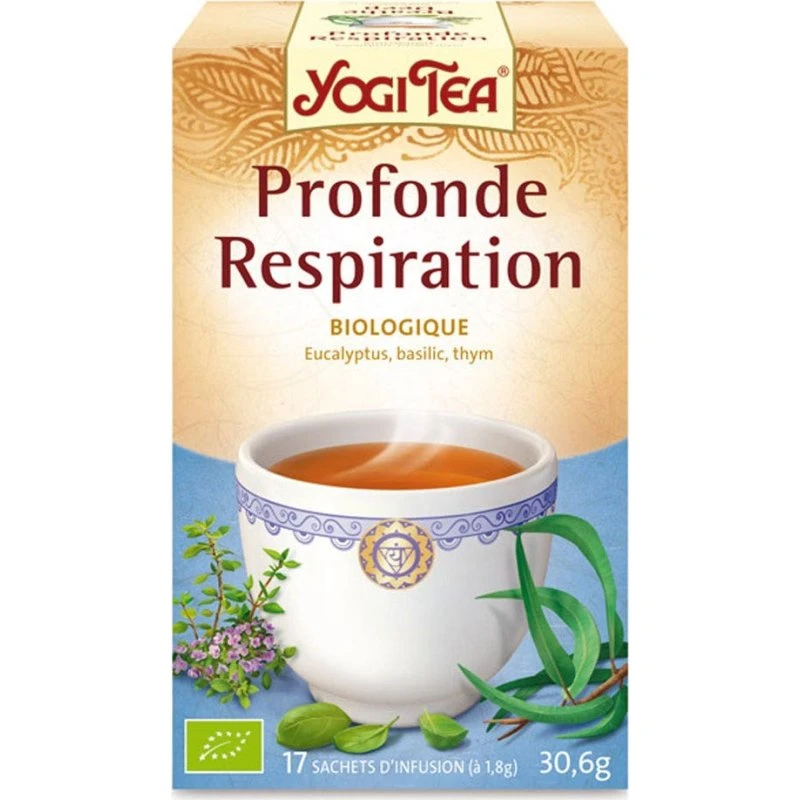 Yogi Tea Deep Breathing Infusion - 17 poser