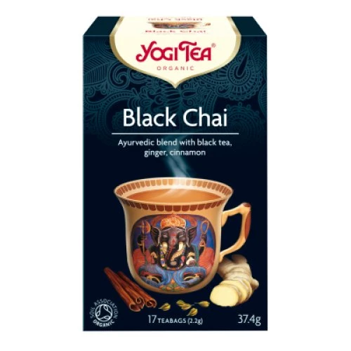 Yogi Tea Black Chai Økologisk - 17 breve