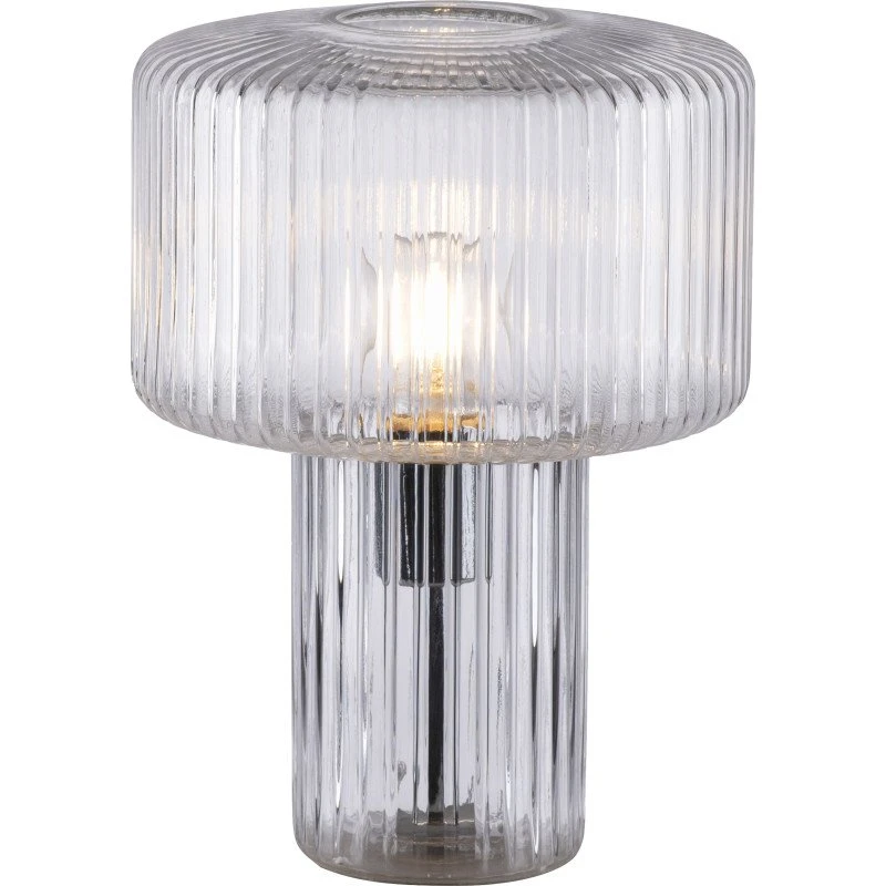 Paul Neuhaus Fungus bordlampe, klar rav