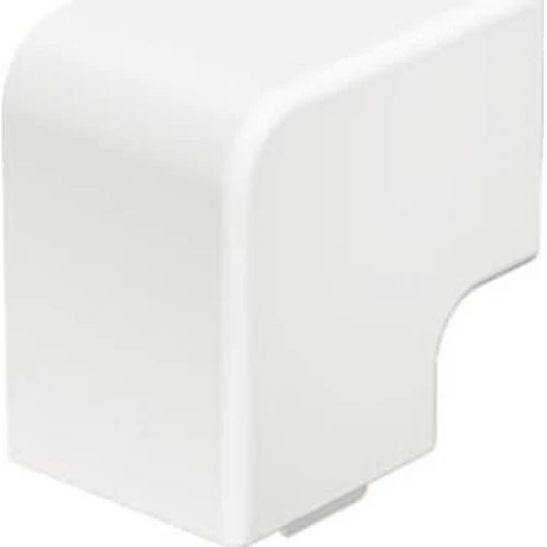OBO WDK HF40040VW Fladvinkel 40x40 mm Perlehvid RAL 9016