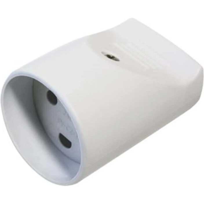 Universal 10x Forlængerled m/jord 16A 230V IP20 forstærket hvid