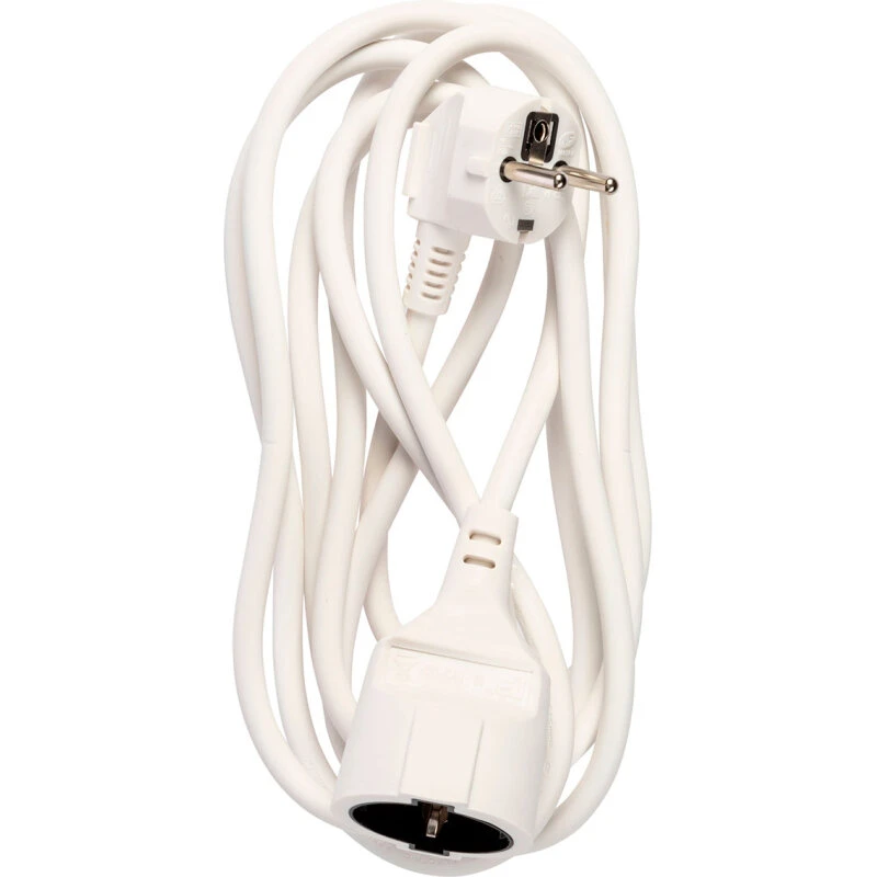 Nordic Quality Power forlængerledning 3 m (Type F, med jord)