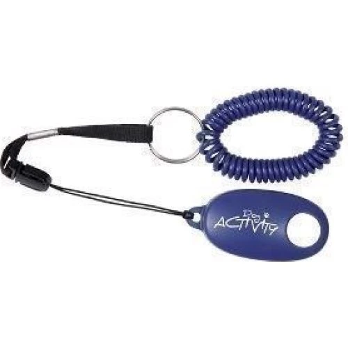 Trixie Soft Clicker med spiralsløjfe og blød tone