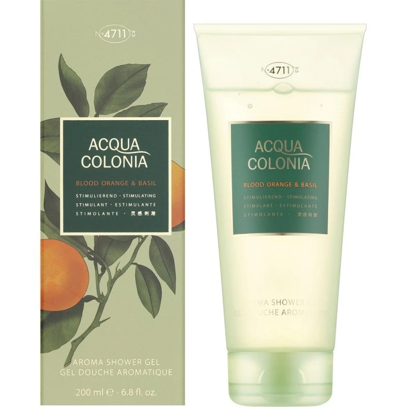 4711 Acqua Colonia Blood Orange & Basil Shower Gel - 200ml