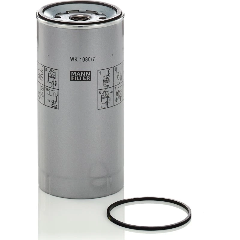 MANN-FILTER WK 1080/7 x Brændstoffilter til Mercedes, Ford & Volvo