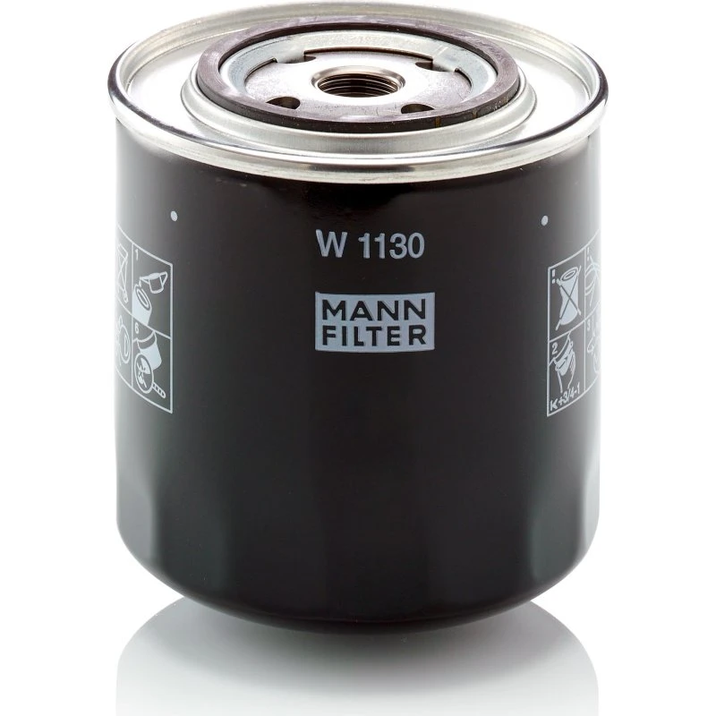 MANN-FILTER W 1130 Oliefilter til Renault, Fiat, Seat og Alfa Romeo