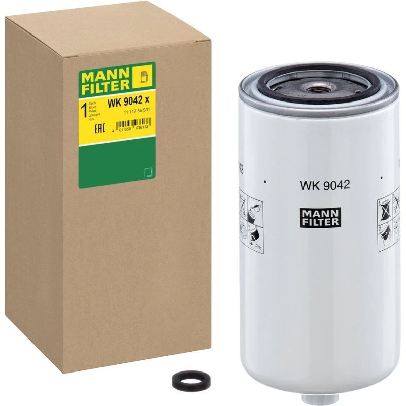 MANN-FILTER WK 9042 x Brændstoffilter til Steyr, Claas & New Holland