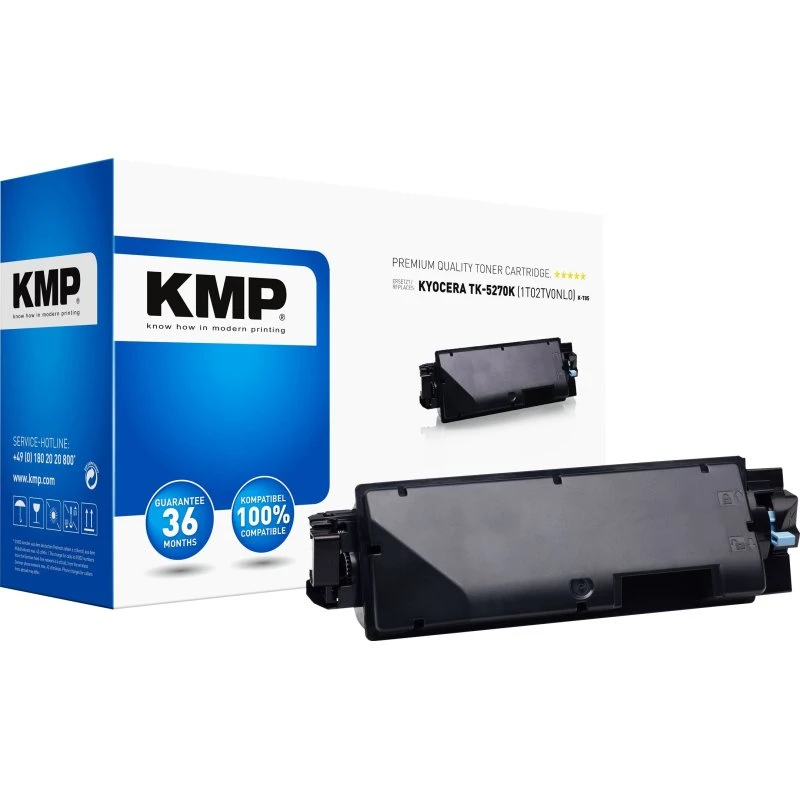 KMP K-T85 Sort Toner til Kyocera ECOSYS (8000 sider)