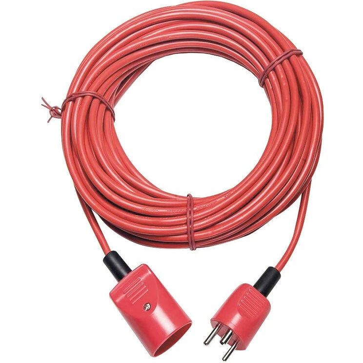 GRIPO PVC kabelsæt m/jord 3x1,5 mm² 15 m rød