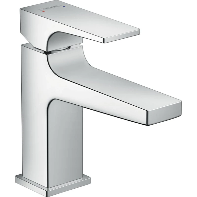 Hansgrohe Metropol 100 håndvaskarmatur med bundventil, Krom