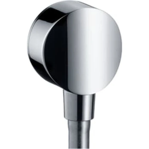 Hansgrohe Fixfit S slangeudtag m/kontraventil og vinkel, krom