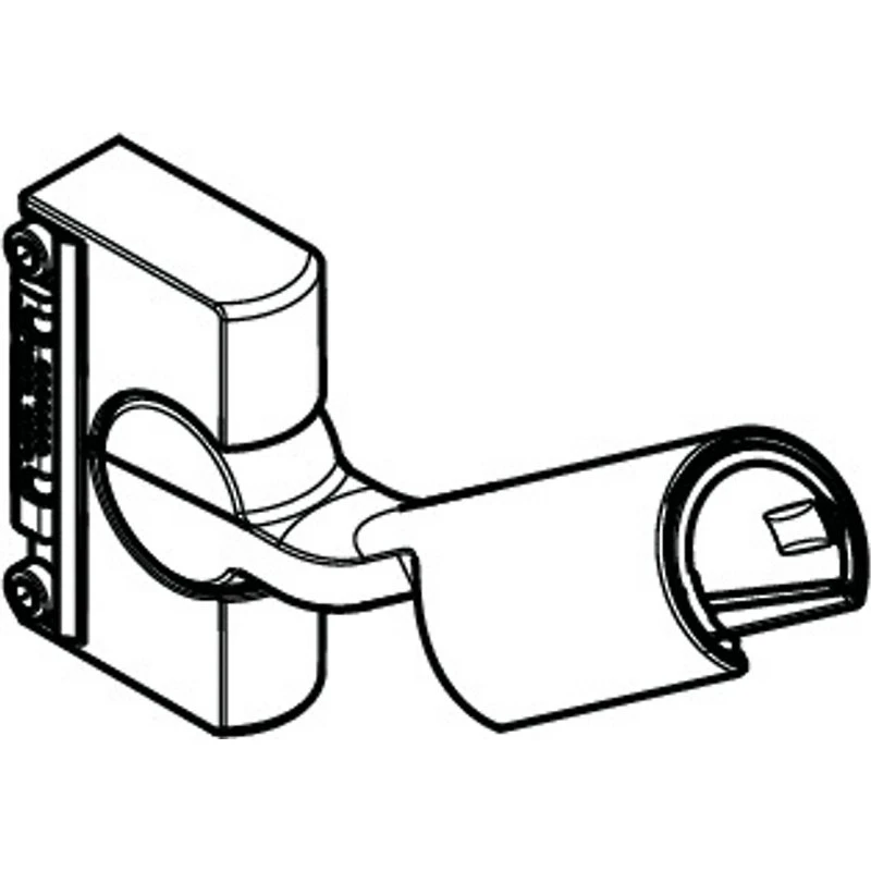 Hansgrohe Bruserholder til Unica Raindance brusestang, krom
