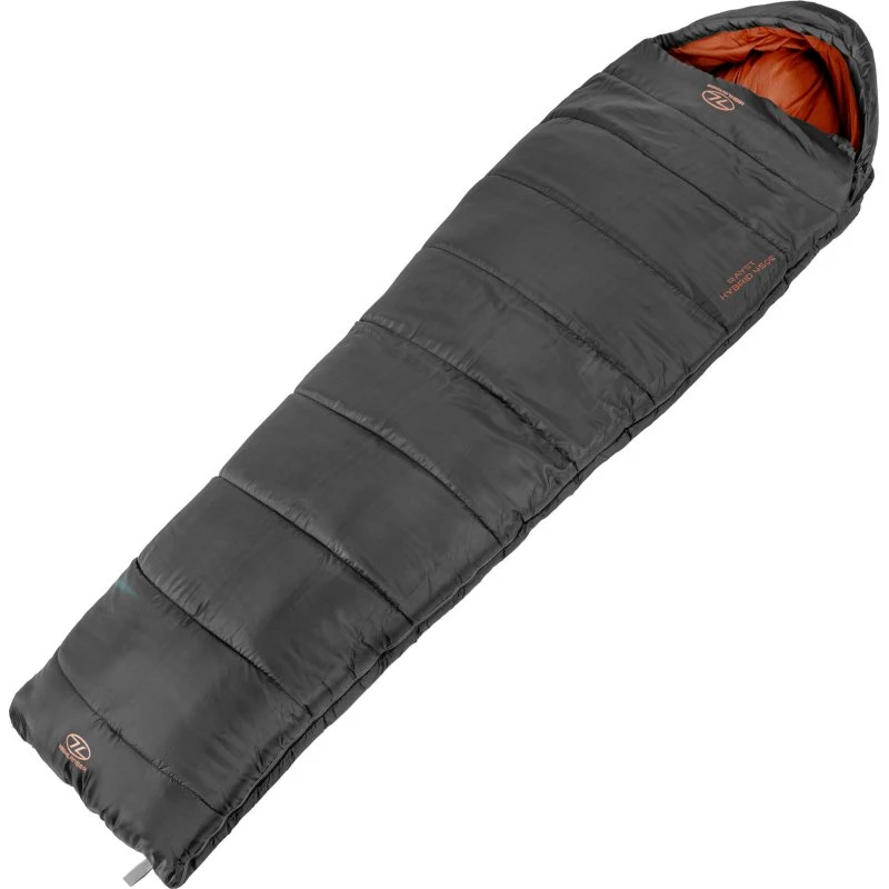 Highlander Rayet Hybrid 450E Sovepose, Mørkegrå (-1°C)