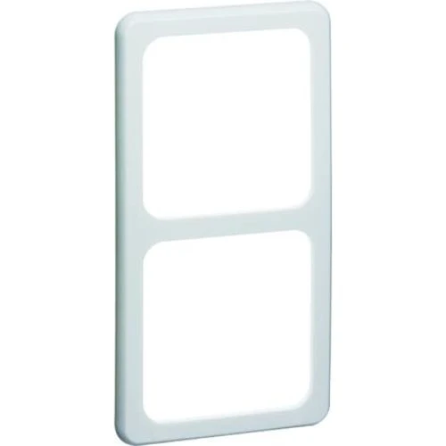 Peha Standard 2-modul afdækningsramme, hvid RAL9010, 152x81mm