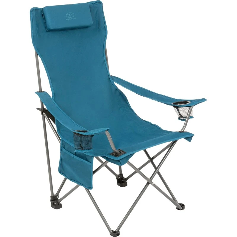 Highlander Duart Travel Chair - Marine Blue